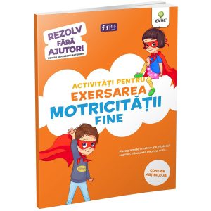 Carte Editura Gama, Activitati pentru exersarea motricitatii fine 4-5 ani, Rezolv fara ajutor!