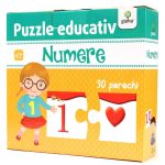 Numere, puzzle educativ
