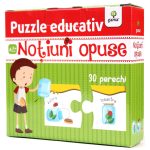 Notiuni opuse, puzzle educativ
