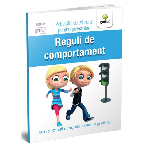 Carte Editura Gama, Reguli de comportament 5-6 ani, Activitati de zi cu zi