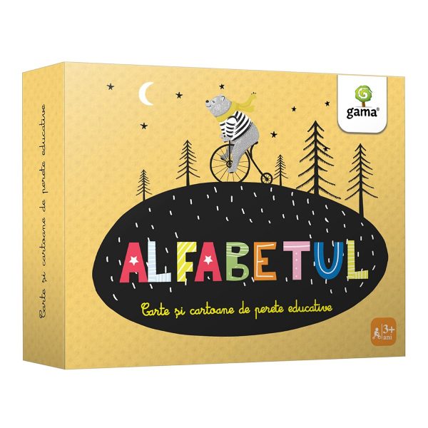 Carte Editura Gama, Alfabetul. Cartoane de perete educative si decorative