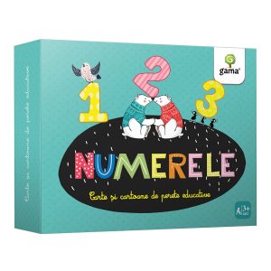 Carte Editura Gama, Numerele, Cartoane de perete educative si decorative