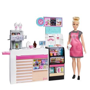 Set de joaca Papusa Barbie, Cafeneaua
