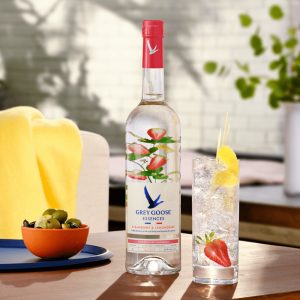 Grey Goose Essences Strawberry & Lemongrass Vodka 1L