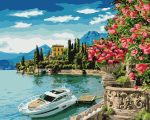 Set Pictura pe numere, Acuarello, Coasta de azur
