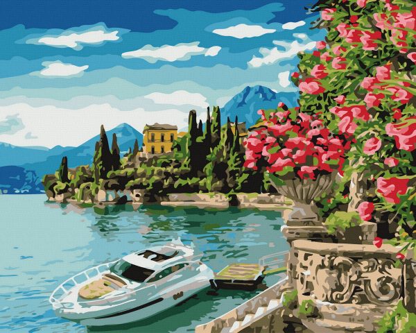 Set Pictura pe numere, Acuarello, Coasta de azur