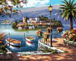 Set Pictura pe numere, Acuarello, Vacanta la mare