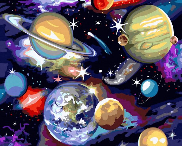 Set Pictura pe numere, Acuarello, Univers