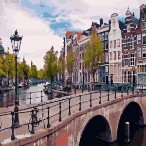Set Pictura pe numere, Acuarello, Amsterdam