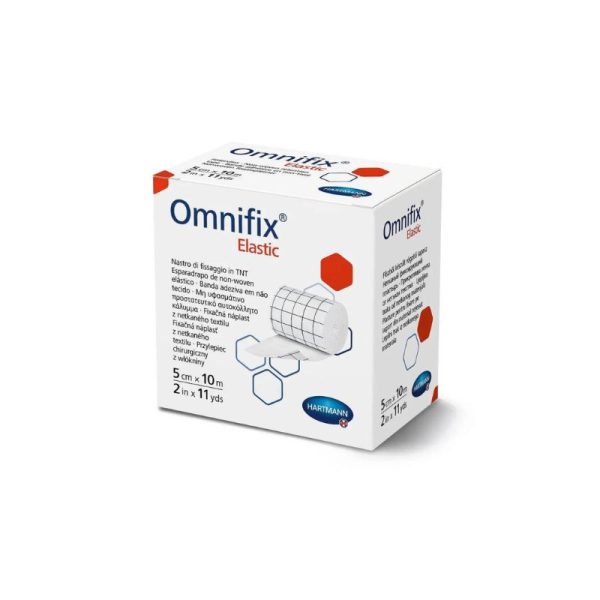 Plasture hipoalergen Omnifix Elastic (900602), 5 cm x 10 m, Hartmann