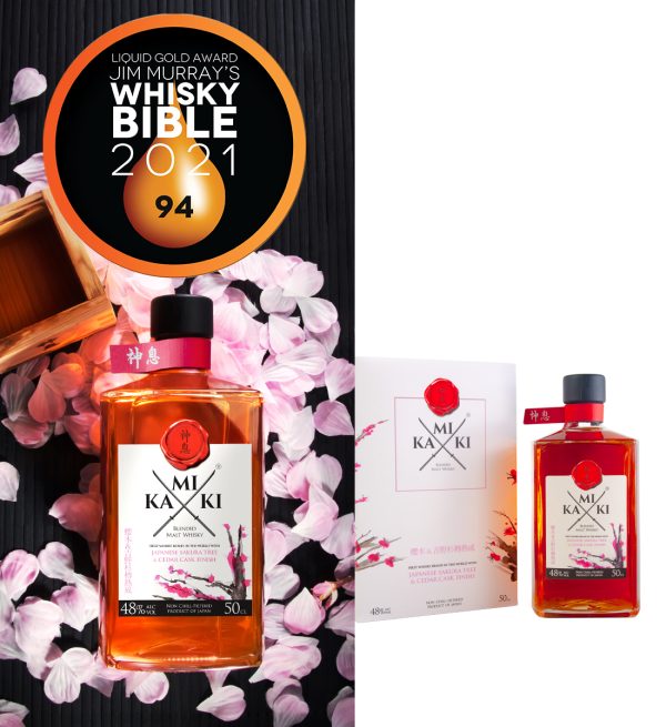 Kamiki Sakura Cedar Cask Blended Malt Whisky 0.5L