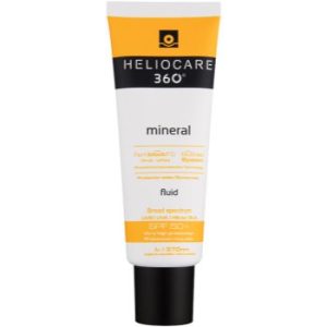 Heliocare 360° cremă fluidă protecție solară minerală SPF 50+