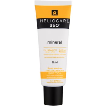 Heliocare 360° cremă fluidă protecție solară minerală SPF 50+
