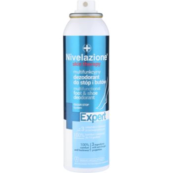 Ideepharm Nivelazione Expert deodorant spray pentru picioare si pantofi