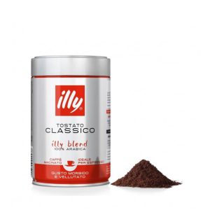 Illy Espresso Tostato Classico Medium cafea macinata 250 g