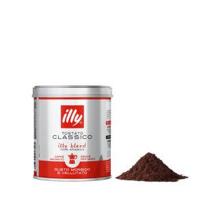 Illy Moka Medium cafea macinata 125 g