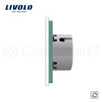 Intrerupator cu revenire Livolo cu touch din sticla