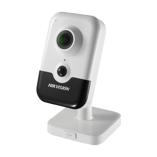 Camera de supraveghere HikVision Cube IP, Rezolutie 2.0MP, Wi-Fi, Lentila 2.8 mm, Comunicare audio, Distanta 10 m