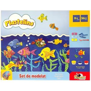 Plastelino - Set de modelat, 9 piese