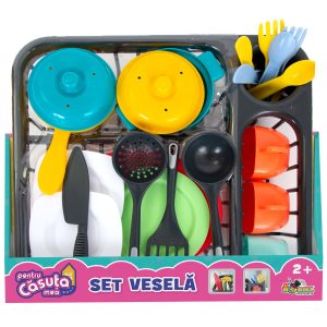 Set Vesela de jucarie, Pentru Casuta Mea