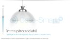 Intrerupator cu variator wireless cu touch Livolo din sticla – standard italian