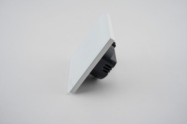 Intrerupator Dublu cu Touch din Sticla LUXION