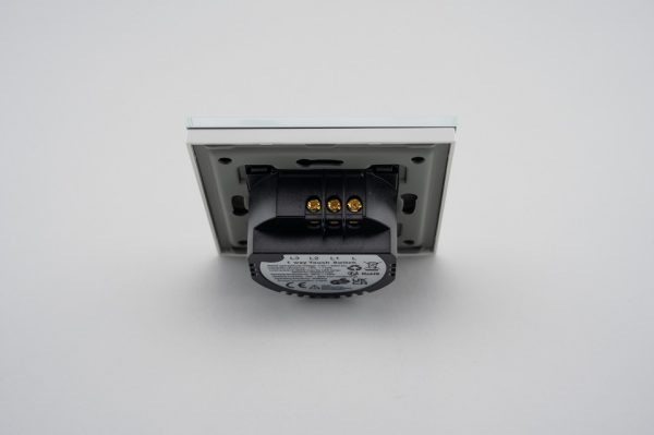Intrerupator Dublu cu Touch din Sticla LUXION, 500W