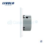 Intrerupator cu revenire Livolo cu touch din sticla