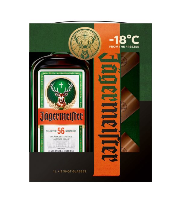Jagermeister Gift Set 1L