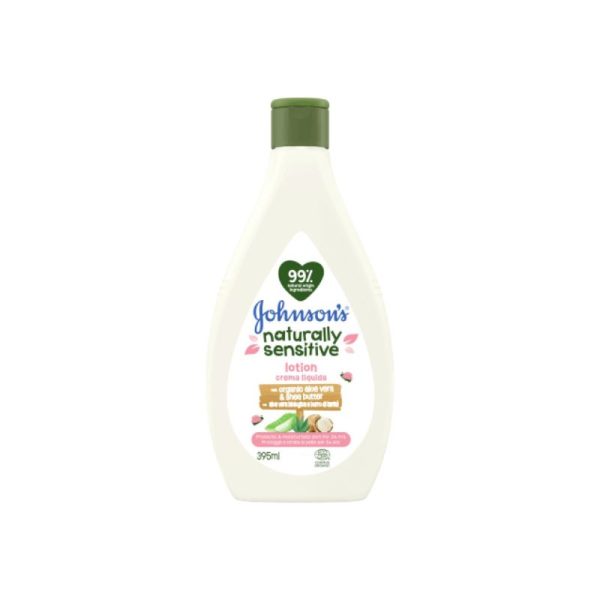 Lotiune pentru bebelusi Naturally Sensitive, 395 ml, Johnson´s