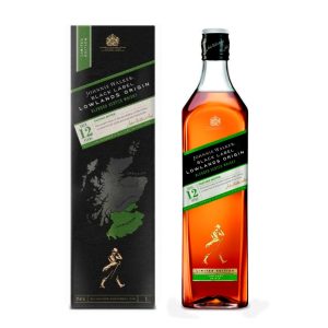 Johnnie Walker Black Label Lowlands Origin Whisky 12 ani 1L
