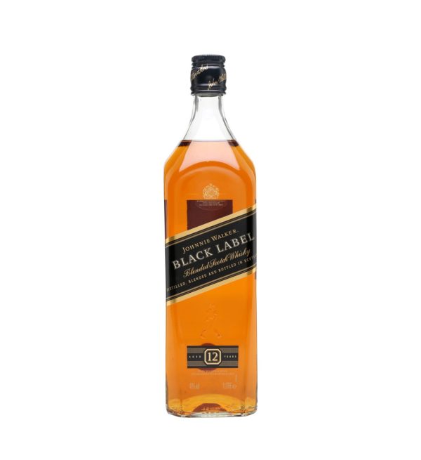 Johnnie Walker Black Label Whisky 12 ani 1L
