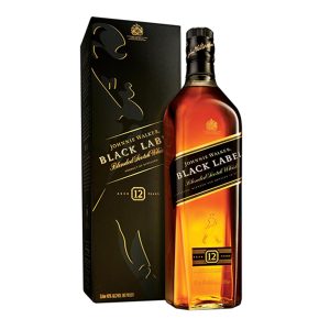 Johnnie Walker Black Label Whisky 12 ani 1L