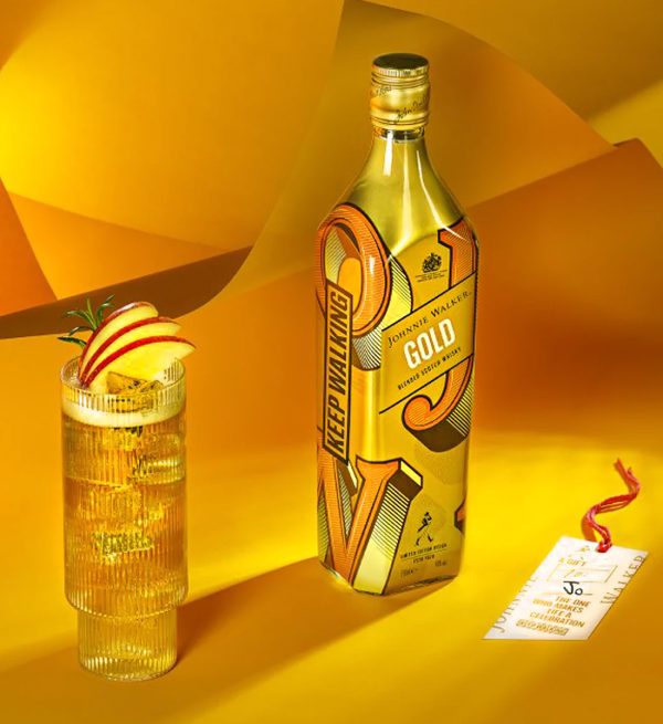 Johnnie Walker Gold Label Reserve Icon - Limited Edition Design - Whisky 1L