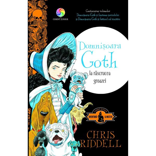 Carte Editura Corint, Domnisoara Goth la rascrucea groazei, Chris Riddell