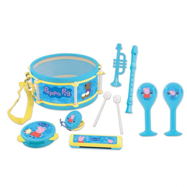 Set 7 instrumente muzicale, Lexibook, Peppa Pig