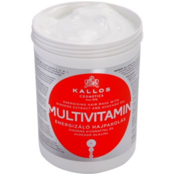 Kallos Multivitamin masca de par energizant