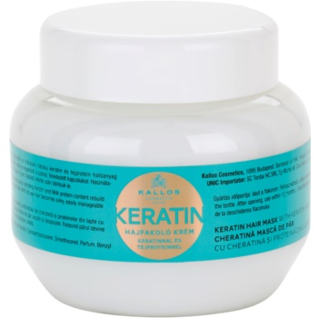 Kallos Keratin Masca de par cu keratina