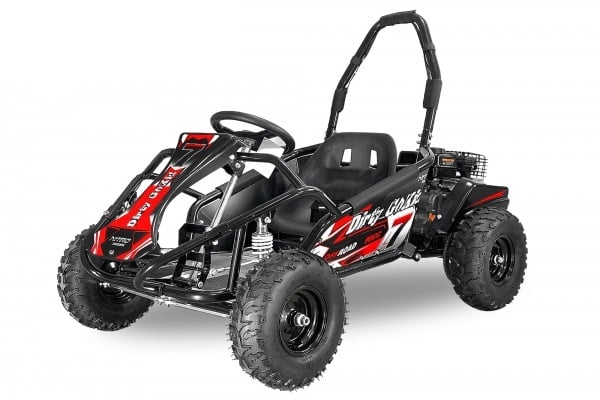 Kart electric pentru copii NITRO GoKid Dirty 1000W 48V Rosu