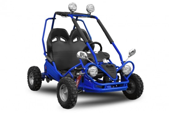 Buggy electric pentru 2 copii NITRO Go-Buggy, 450W putere, 36V, culoare Albastra