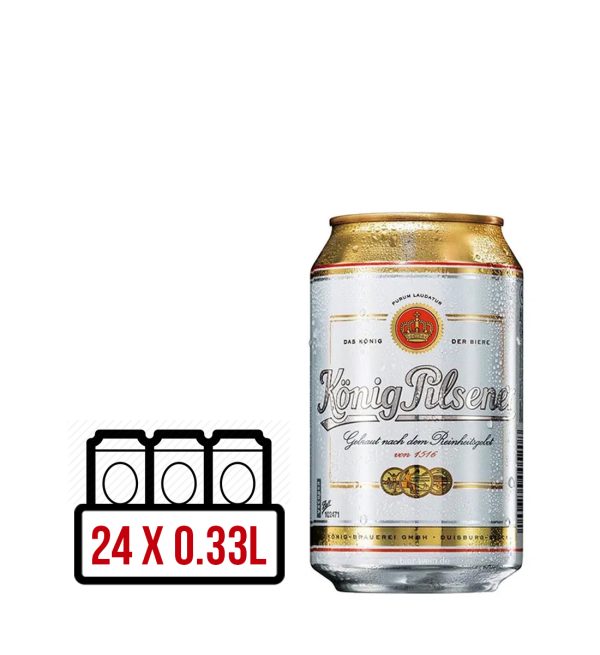 Konig Premium Pilsner BAX 24 dz x 0.33L