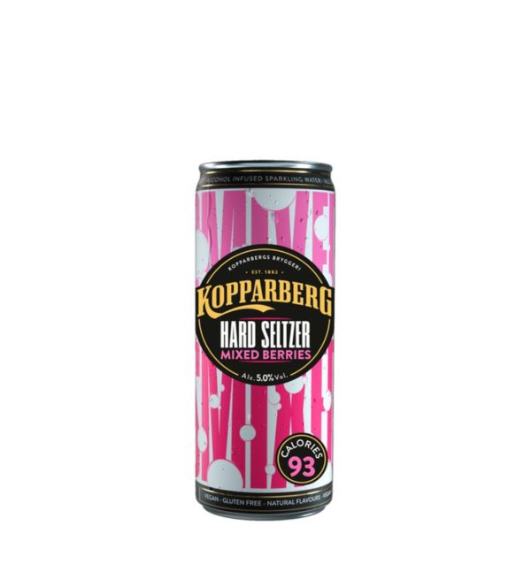 Vodka Kopparberg Hard Seltzer Mixed Berries 0.33L