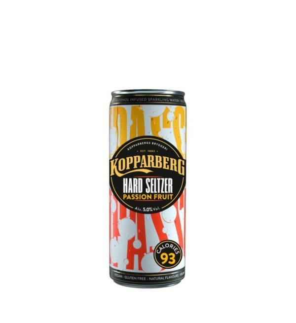 Vodka Kopparberg Hard Seltzer Passionfruit 0.33L