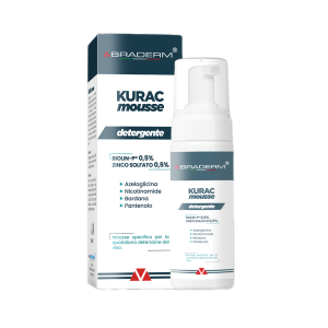 Kurac Mousse Cleanser, 100 ml, Braderm