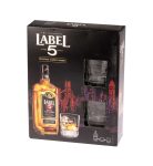 Label 5 Classic Black Whisky Gift Set 0.7L