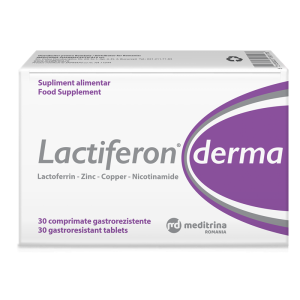 Lactiferon Derma, 30 comprimate, Solartium