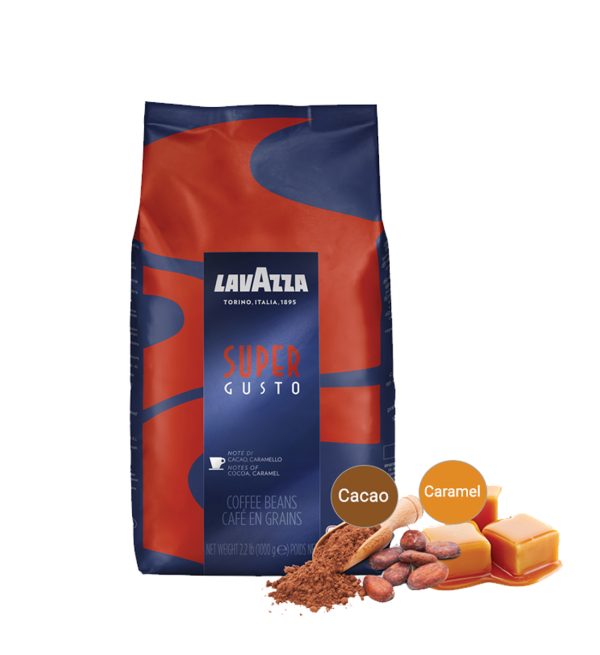 Lavazza Espresso Super Gusto UTZ cafea boabe 1 kg