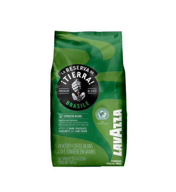 Lavazza Tierra Brasile Espresso Intense cafea boabe 1 kg