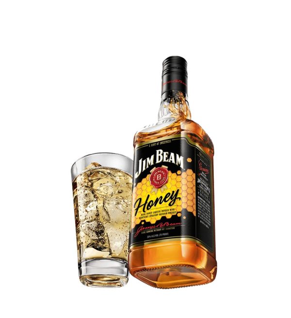 Jim Beam Lichior Honey Gift Set 0.7L