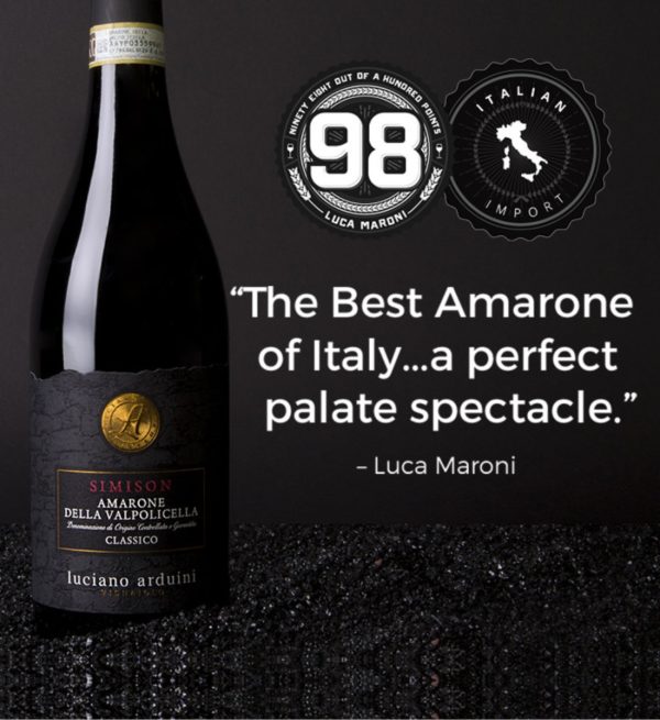 Luciano Arduini Simison Amarone della Valpolicella Classico DOCG - Vin Rosu Sec - Italia - 0.75L